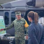Presidenta Claudia Sheinbaum visita a damnificados por las lluvias en Huauchinango, Puebla