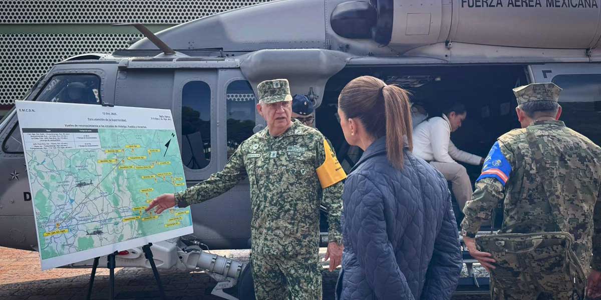 PRESIDENTA CLAUDIA SHEINBAUM VISITA A DAMNIFICADOS POR LAS LLUVIAS EN PUEBLA, VERACRUZ E HIDALGO