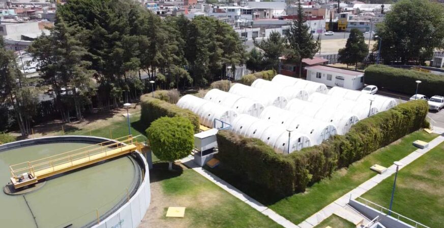 Agua de Puebla ahorró 162 millones de litros de agua potable con la entrega de agua tratada, para uso industrial y áreas verdes