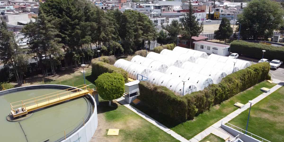 Agua de Puebla ahorró 162 millones de litros de agua potable con la entrega de agua tratada, para uso industrial y áreas verdes