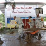 Gobierno federal y estatal, CONAGUA y CEASPUE trabajan en río Pantepec para prevenir futuras inundaciones