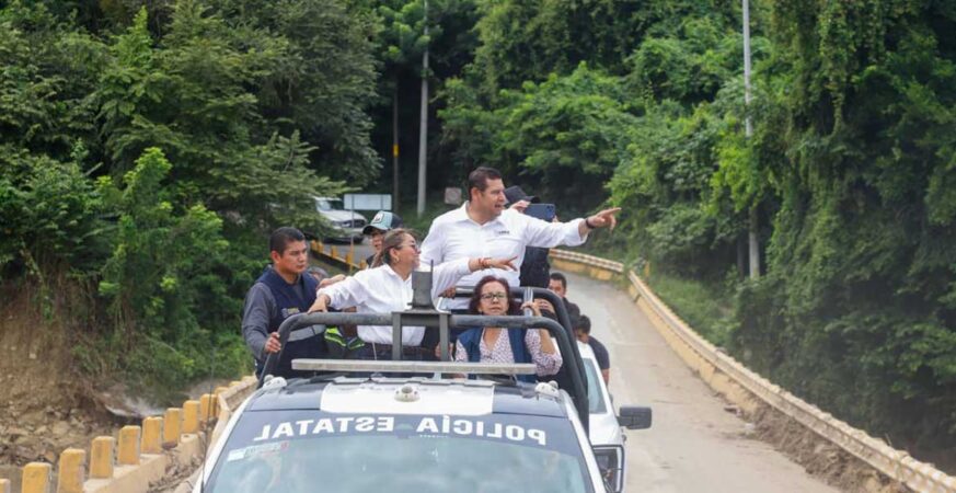Gobierno federal y estatal, CONAGUA y CEASPUE trabajan en río Pantepec para prevenir futuras inundaciones