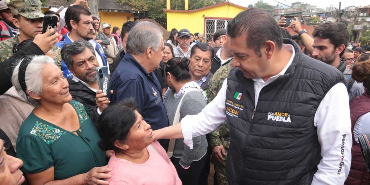 El gobierno federal y el de Puebla avanzan en la fase de recuperación en la Sierra Norte