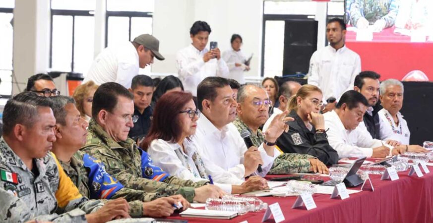 Gobiernos Federal y Estatal inician fase de reconstrucción en tiempo récord