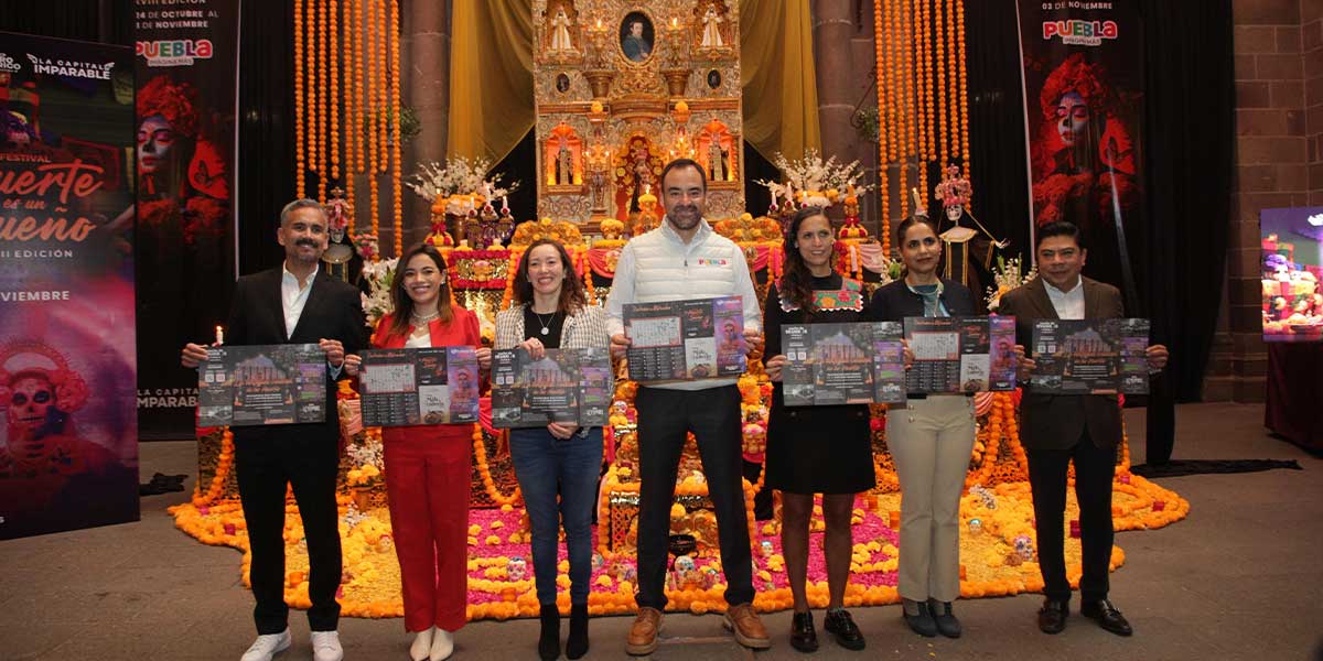 Presenta Gobierno de la Ciudad actividades relativas a la temporada de Día de Muertos 2025