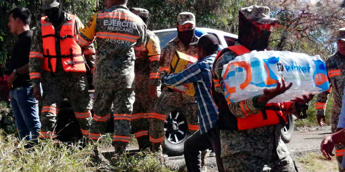 Damnificados de la Sierra Norte son atendidos con puntualidad y cercanía: Armenta