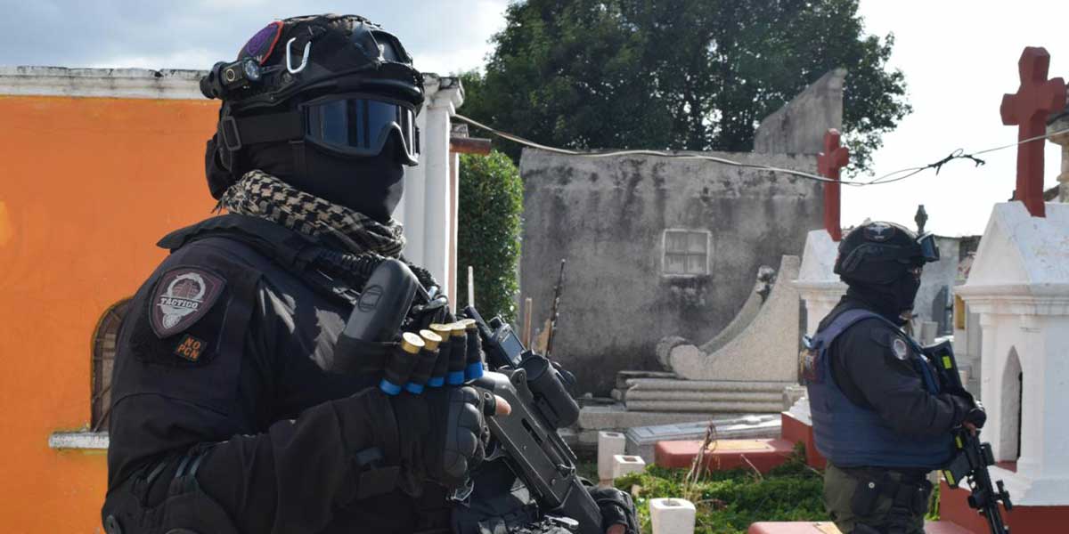 Gobierno de San Pedro Cholula implementa operativo conjunto por Día de Muertos