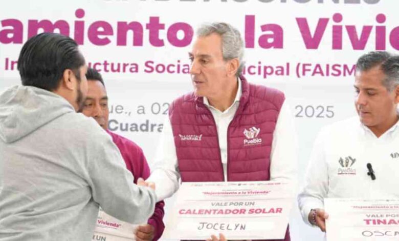 Entrega Pepe Chedraui apoyos del programa “Mejoramiento a la vivienda” en La Resurrección