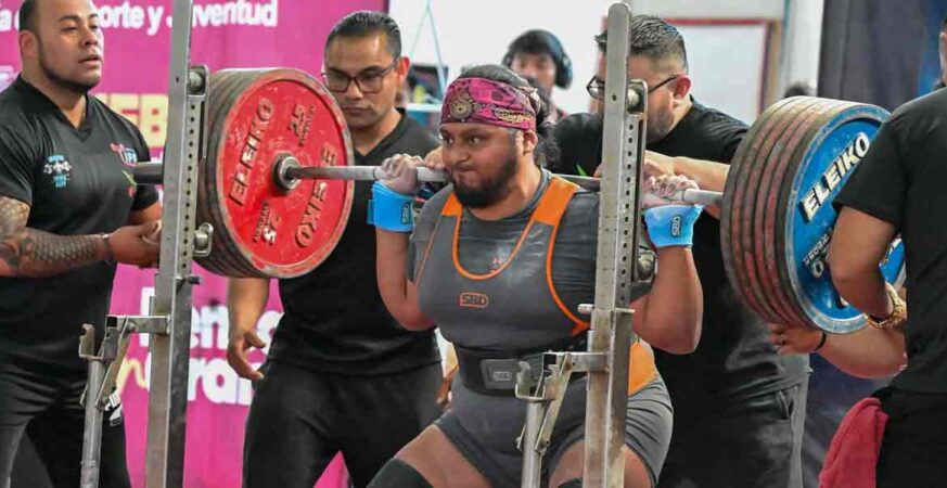 Puebla realiza por primera vez el Estatal de Powerlifting