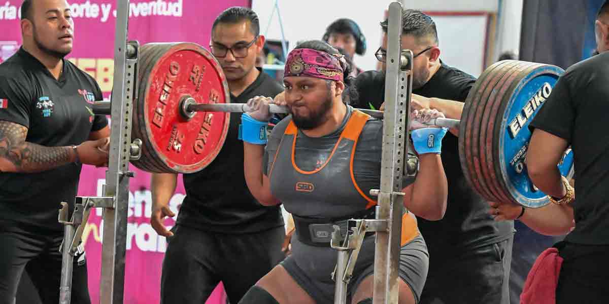 Puebla realiza por primera vez el Estatal de Powerlifting