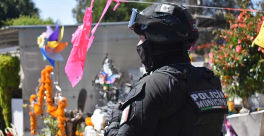 Saldo blanco en San Pedro Cholula durante las festividades del Día de Muertos