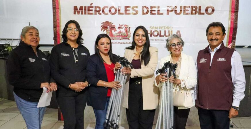 “San Pedro Cholula tiene una presidenta que sí escucha”: beneficiaria del Miércoles del Pueblo