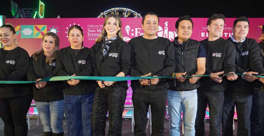 INAUGURÓ GOBIERNO MUNICIPAL LA FERIA SAN MARTÍN TEXMELUCAN 2025