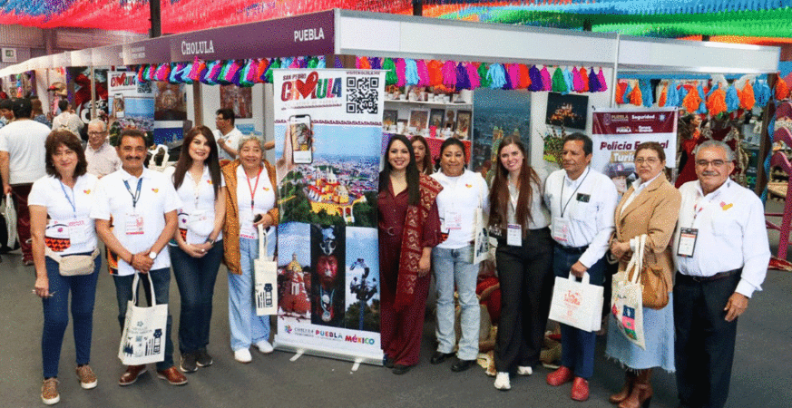 San Pedro Cholula, presente en el Tianguis Turístico de Hidalgo