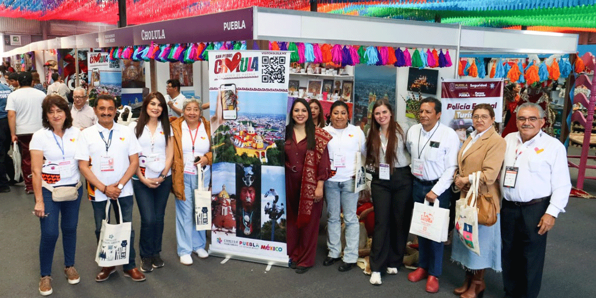 San Pedro Cholula, presente en el Tianguis Turístico de Hidalgo