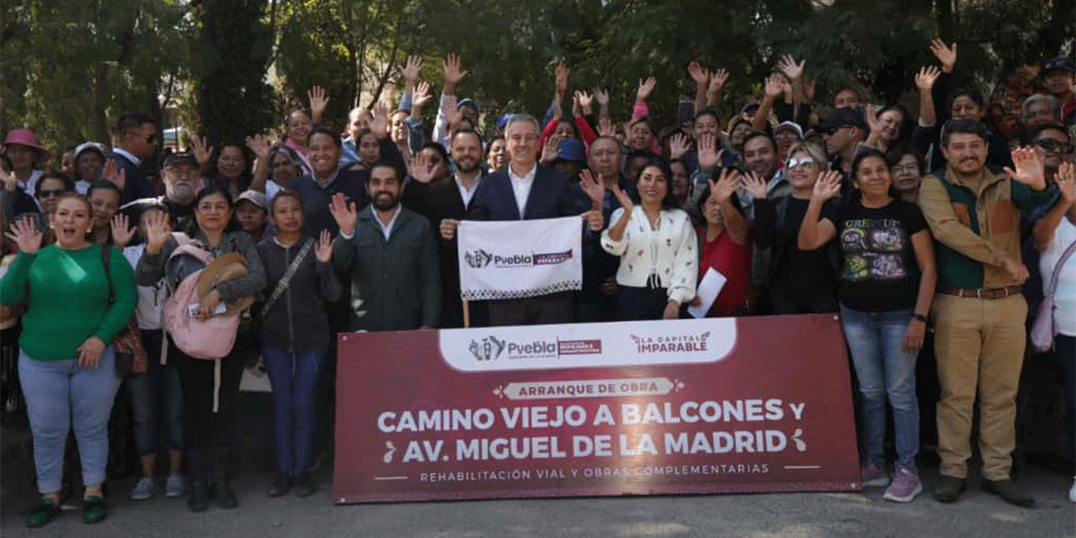 Arranca Pepe Chedraui rehabilitación vial de Camino Viejo a Balcones