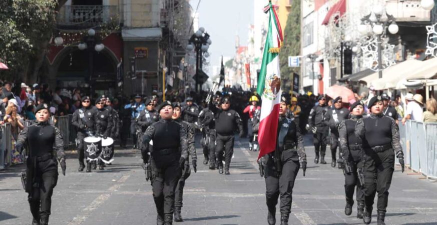 Desde Puebla se defiende con firmeza a la presidenta y la soberanía, con los principios de la 4T