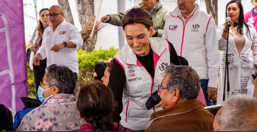 Más de 70 mil poblanos recibieron apoyos del DIF Puebla Capital: MariElise Budib