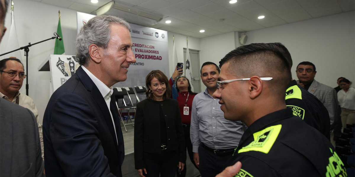 Inaugura Pepe Chedraui ceremonia para el curso de acreditación de aspirantes a instructores policiales