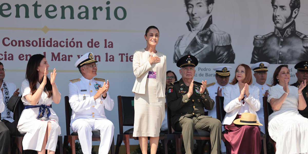 A 200 AÑOS DE LA INDEPENDENCIA EN LA MAR, CELEBRAMOS Y CONVOCAMOS A LA CONSTANTE DEFENSA DE NUESTRA INDEPENDENCIA Y SOBERANÍA: PRESIDENTA CLAUDIA SHEINBAUM