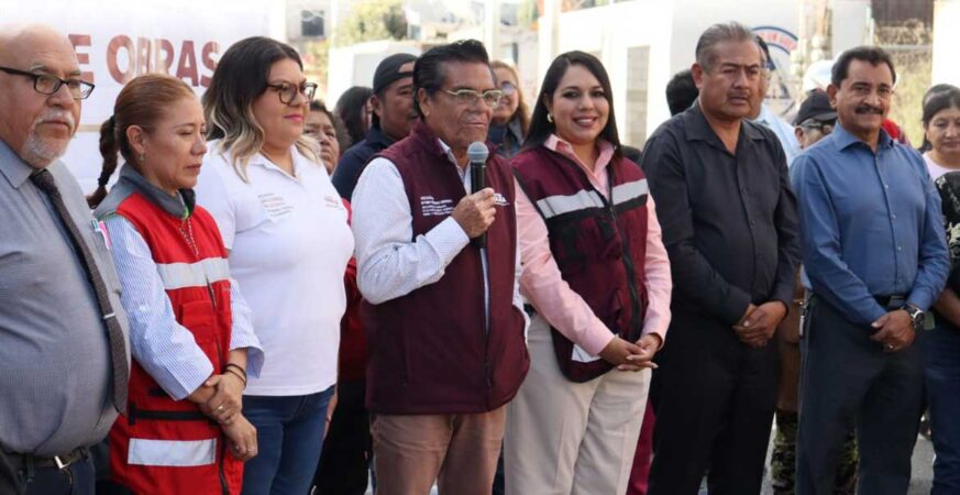 Tonantzin Fernández mejora la movilidad en Tepontla con la rehabilitación de la Vicente Guerrero