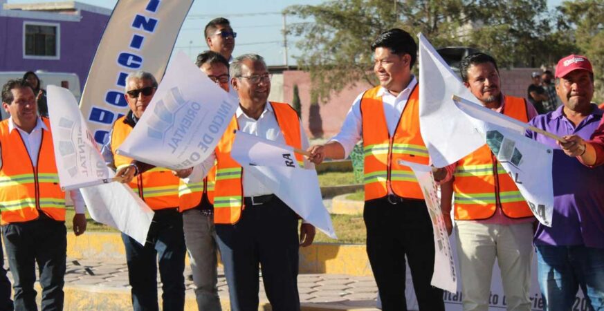 Realiza CEASPUE banderazo de obra de agua potable en Oriental