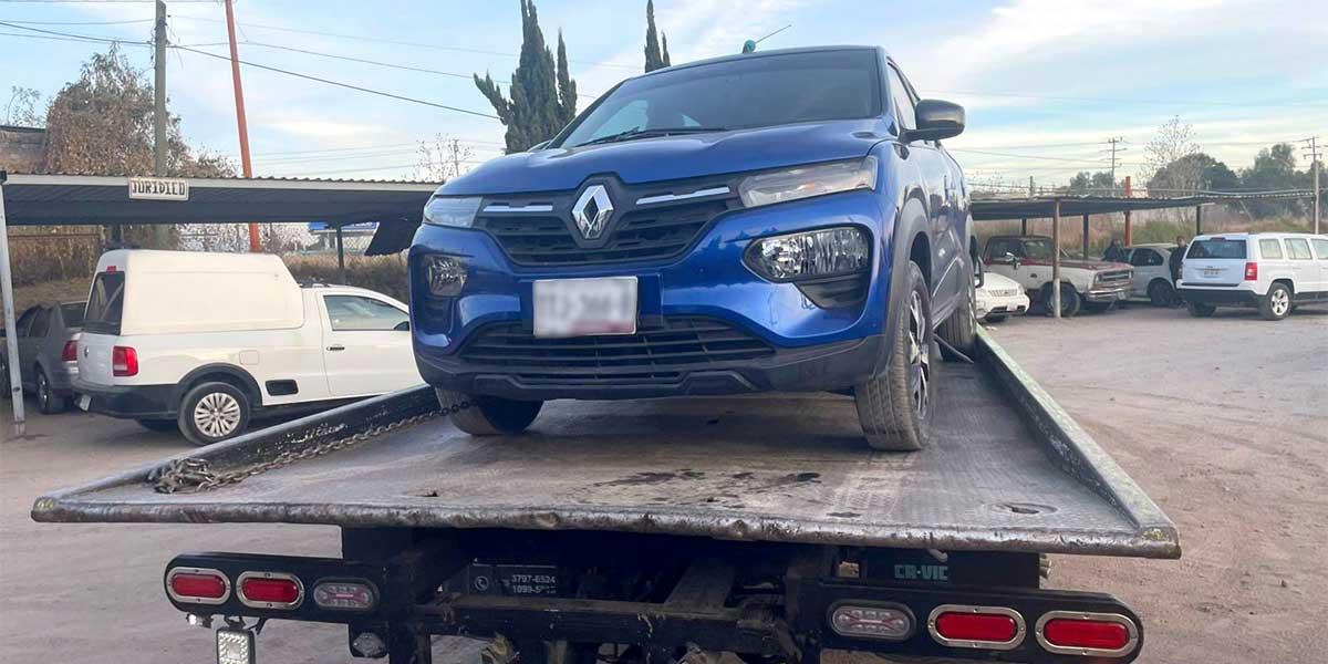 SEGURIDAD PÚBLICA DE TEXMELUCAN RECUPERA VEHÍCULO CON REPORTE DE ROBO
