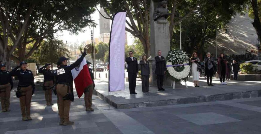 Conmemora Gobierno de la Ciudad natalicio de Carmen Serdán
