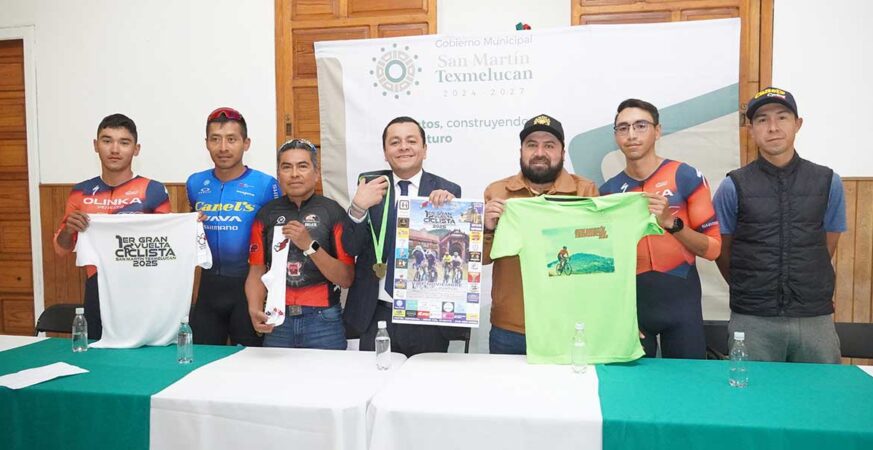 GOBIERNO DE TEXMELUCAN PRESENTA LA 1ª GRAN VUELTA CICLISTA SAN MARTÍN TEXMELUCAN 2025