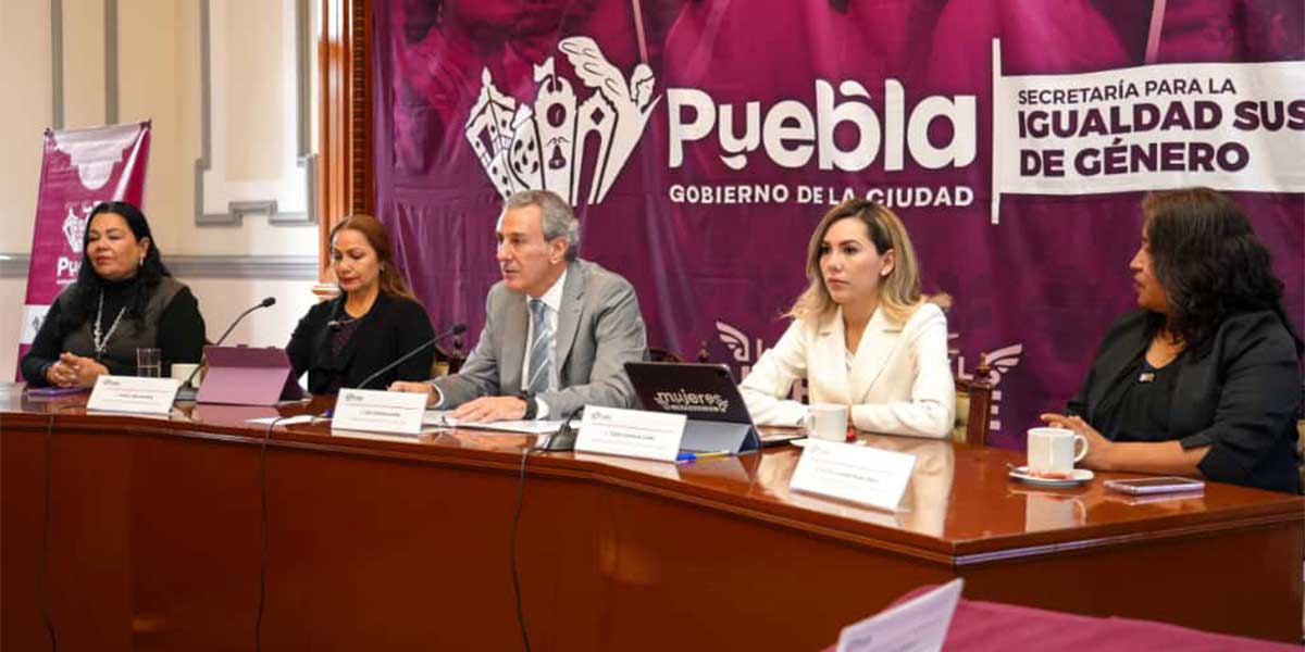 Firma Pepe Chedraui convenio para fortalecer atención a mujeres de Puebla capital
