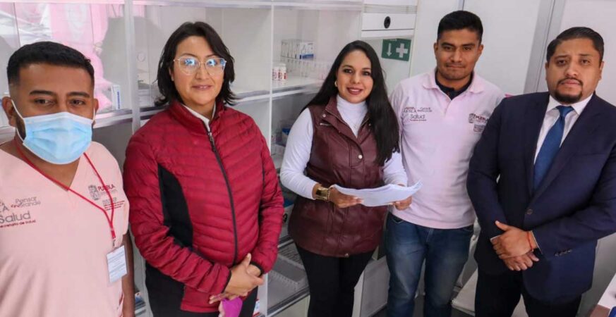 La Caravana de la Mujer ofrece servicios gratuitos de salud a las y los cholultecas
