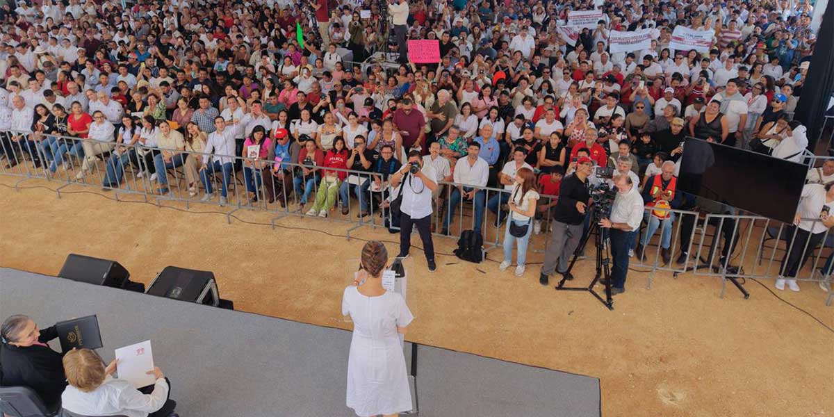 EN QUINTANA ROO, PRESIDENTA CLAUDIA SHEINBAUM ENTREGA 225 VIVIENDAS NUEVAS, 497 LIBERACIONES DE HIPOTECA Y 193 ESCRITURAS