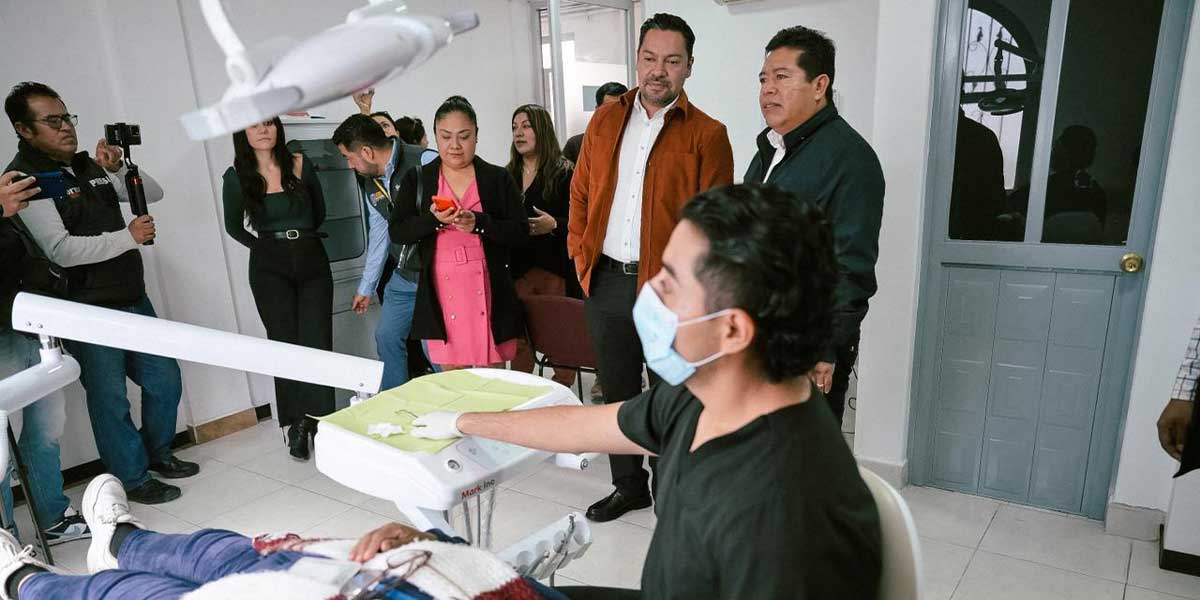 Andrés Villegas y Mateo Hernández acercan servicios de salud con jornadas médicas en Tecamachalco