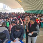CON NUEVO RÉCORD DE ASISTENCIA, AMOZOC SE UNIÓ PARA ENCENDER SU ÁRBOL DE NAVIDAD