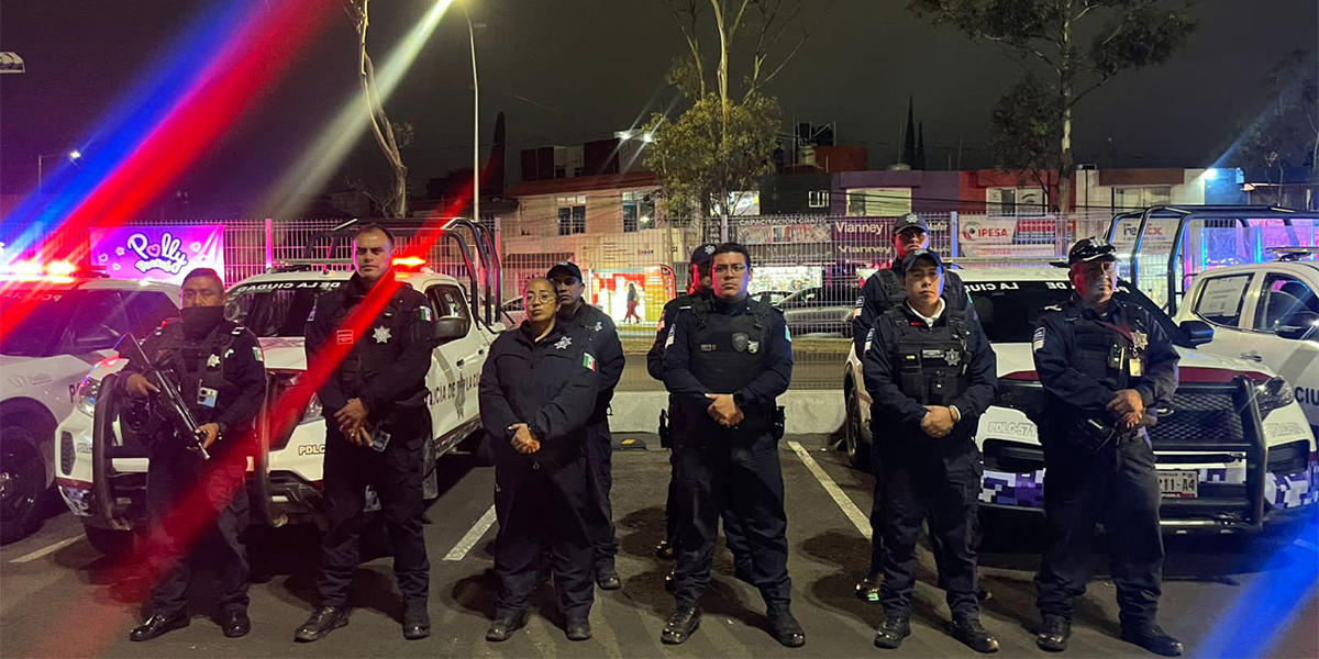 Mantiene Policía de la Ciudad operativo “Protección Radar"