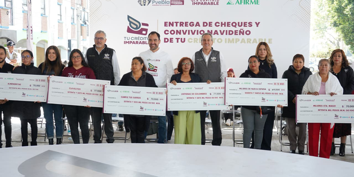 Encabeza Pepe Chedraui entrega de cheques de “Tu crédito imparable”