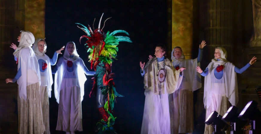 Desde el MET de Nueva York llegó a Puebla capital la ópera “Primero Sueño”