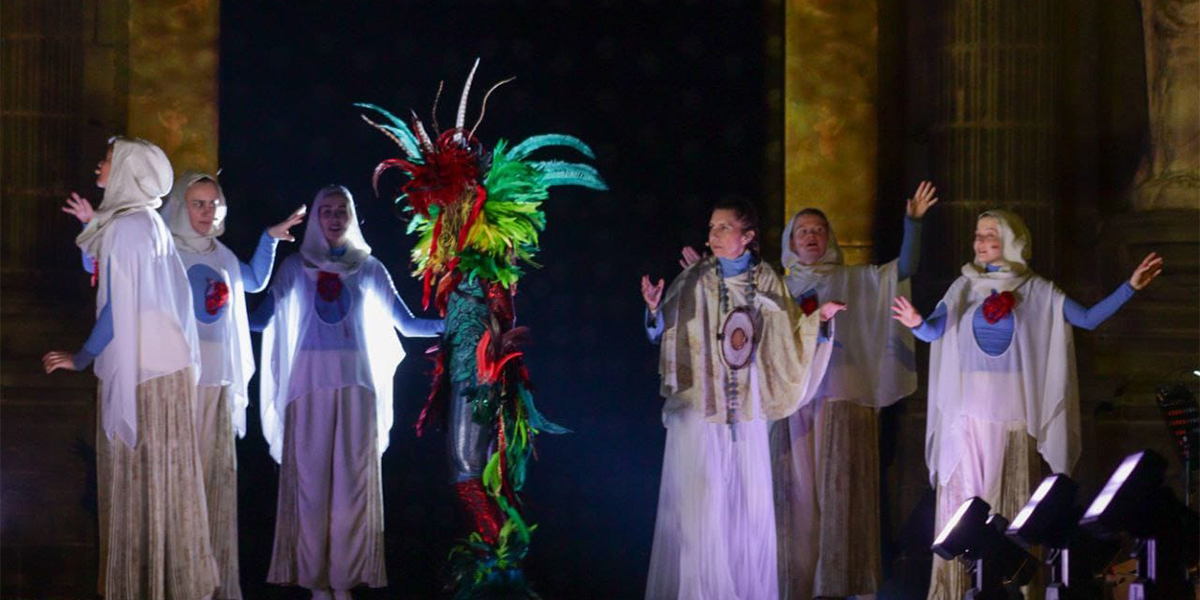 Desde el MET de Nueva York llegó a Puebla capital la ópera “Primero Sueño”