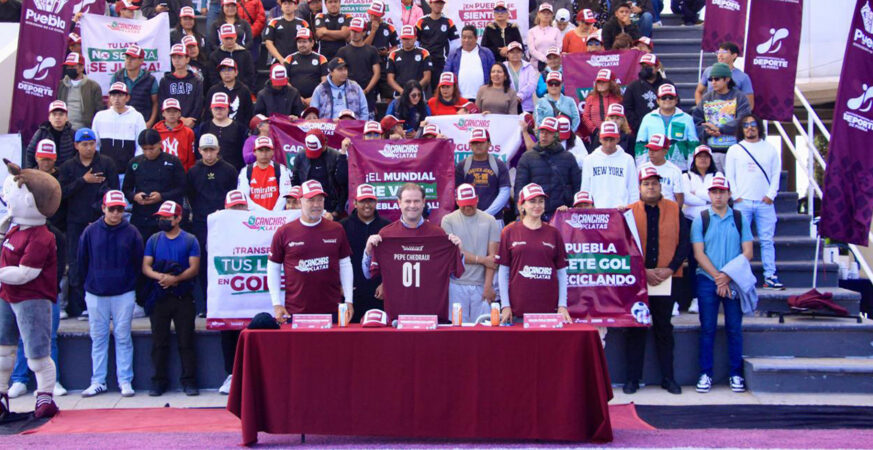 Puebla será el primer municipio del país en rehabilitar espacios deportivos con programa “Canchas x Latas”