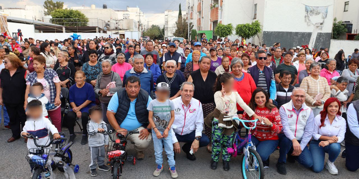 Lleva Pepe Chedraui posadas navideñas a Xilotzingo y La Margarita