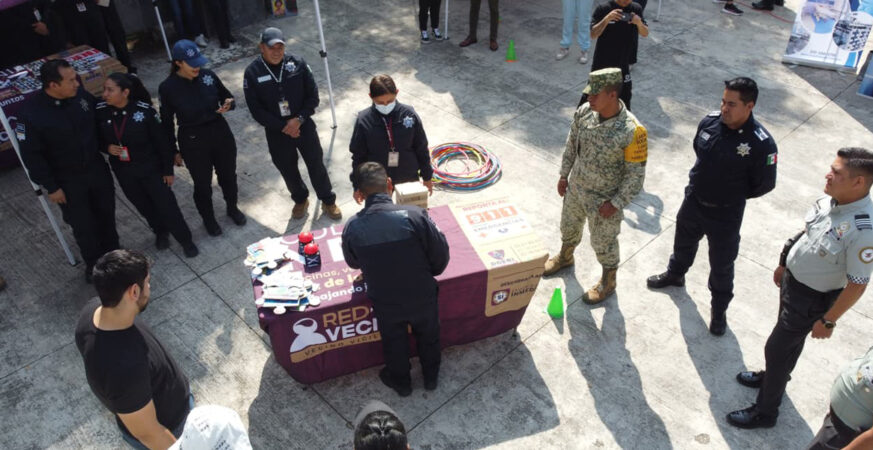 Realiza SSC Rally “Vive sin Drogas” con vecinos de La Paz