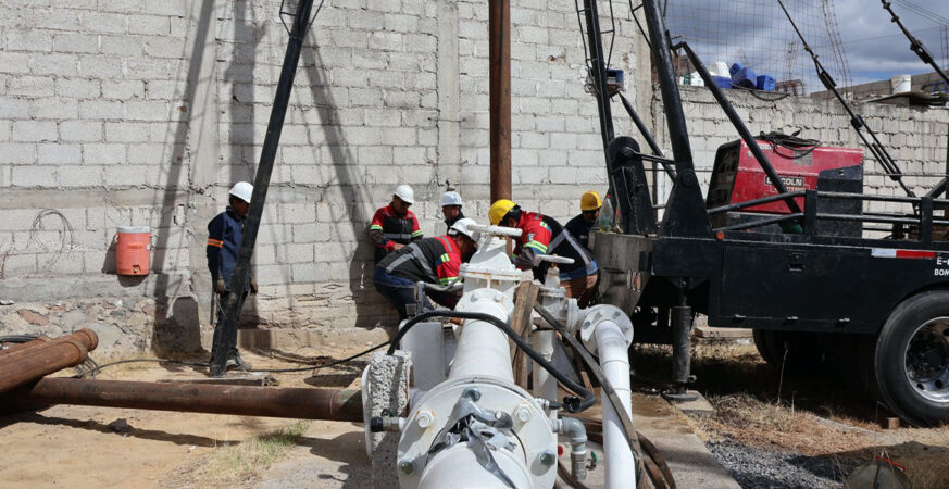 Agua de Puebla realiza mantenimiento preventivo al Pozo El Conde