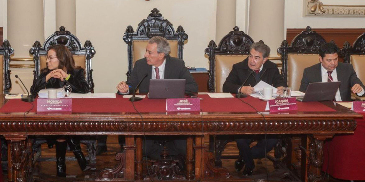 Aprueba Cabildo del Ayuntamiento de Puebla modificaciones a estructuras orgánicas de diferentes dependencias