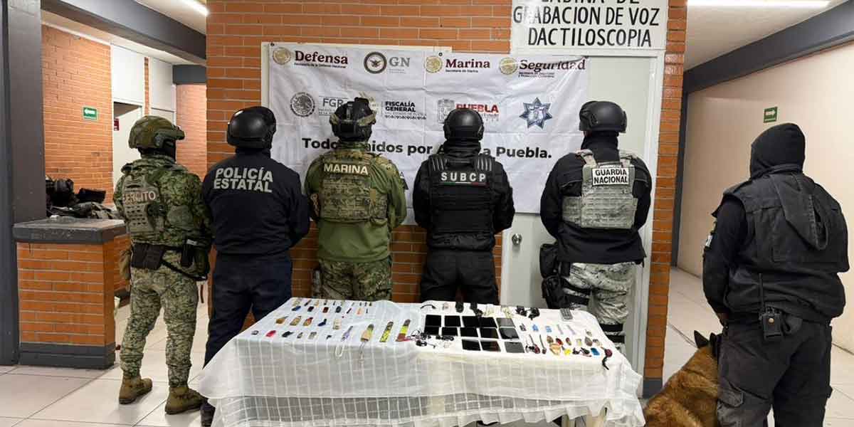 GUARDIA NACIONAL Y EJÉRCITO MEXICANO DETIENEN A 56 PERSONAS Y ASEGURAN DROGA EN PUEBLA, COMO PARTE DE LA OPERACIÓN “ESCUDO INVERNAL”