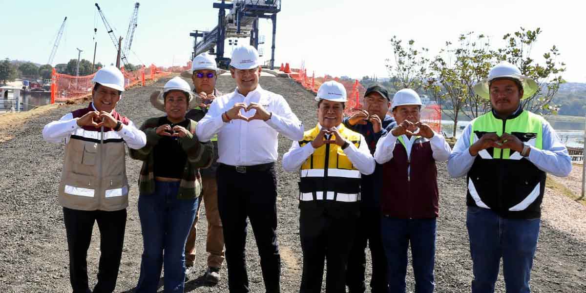 AVANZA 65% OBRA DE LA PANGA, PARA DAR PASO AL PUENTE DE LA TRANSFORMACIÓN