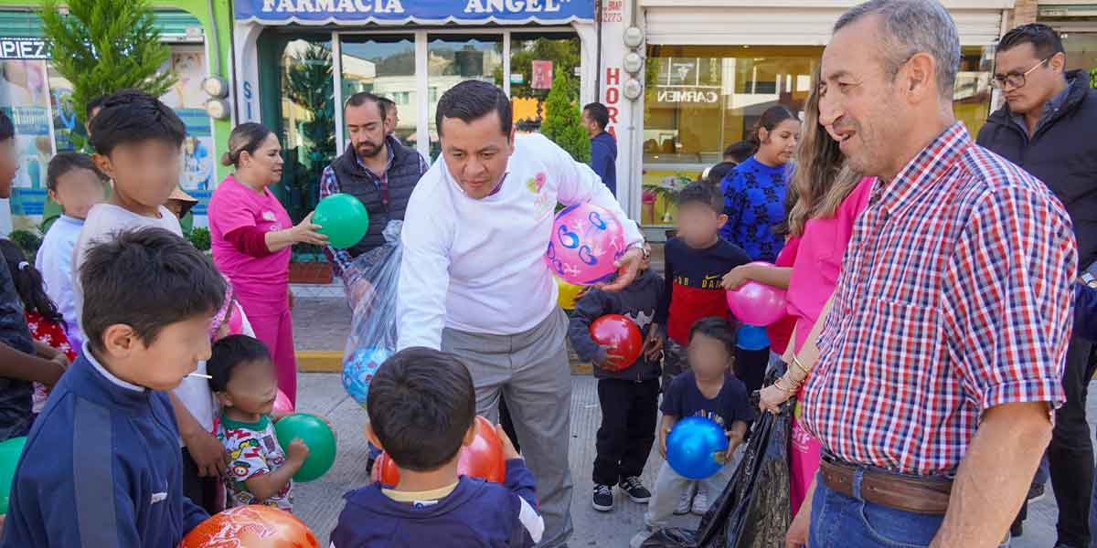 ENTREGA SISTEMA MUNICIPAL DIF MILES DE JUGUETES A NIÑAS Y NIÑOS TEXMELUQUENSES