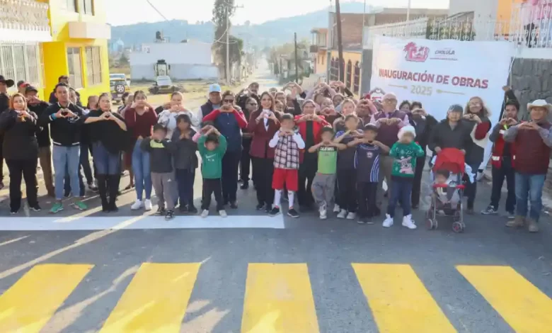 Tonantzin Fernández fortalece la movilidad con la inauguración de vialidades en San Pedro Cholula
