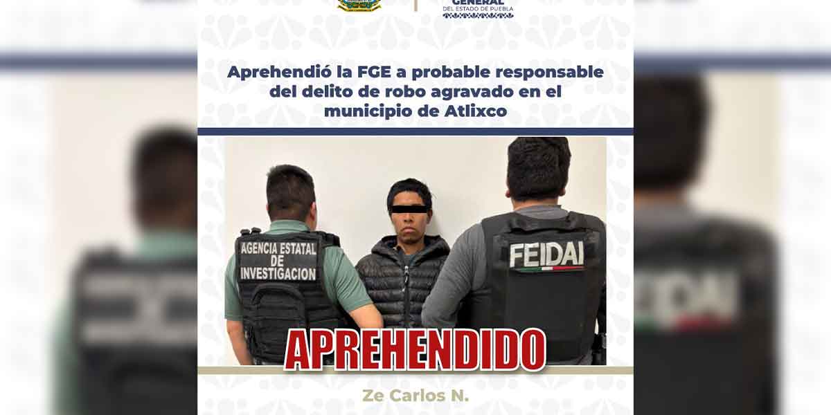 Logra la FGE sentencia de más de 15 años de prisión contra responsable de tentativa de violación en la ciudad de Puebla.