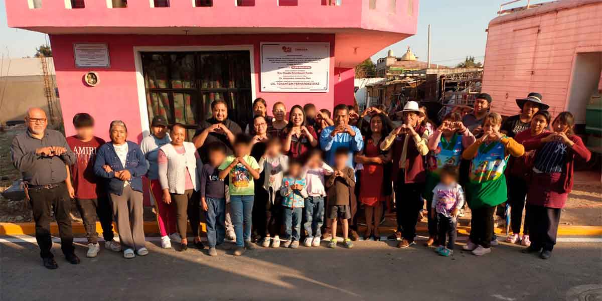 "Nuestros niños no volverán a ensuciarse para llegar a la escuela": vecino de la calle 4 Norte en San Juan Tlautla
