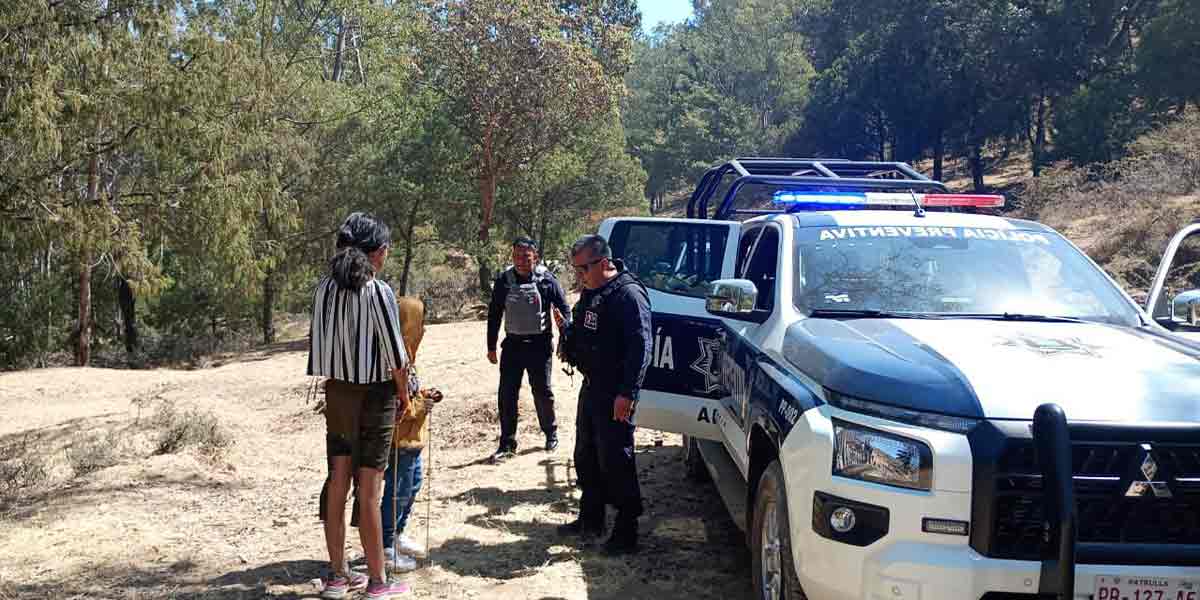 Policía Municipal de Amozoc localiza a menores tras la presunta sustracción de un bebé por su padre, quien se encontraba aparentemente bajo el influjo de sustancias.